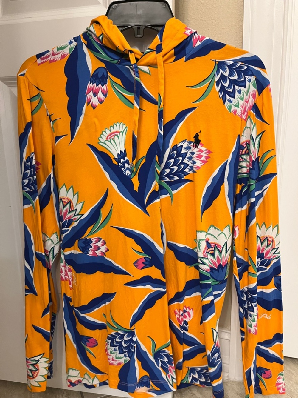 Polo Ralph Lauren Tropical Floral Hooded Top